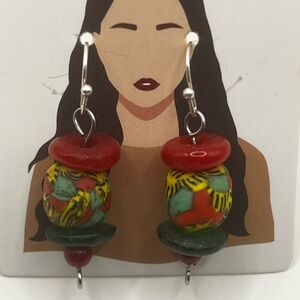 Colorful Beaded Earrings